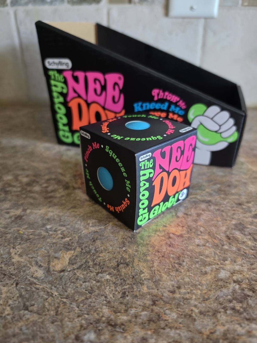 Schylling NeeDoh Groovy Glob – Blue | New in Box